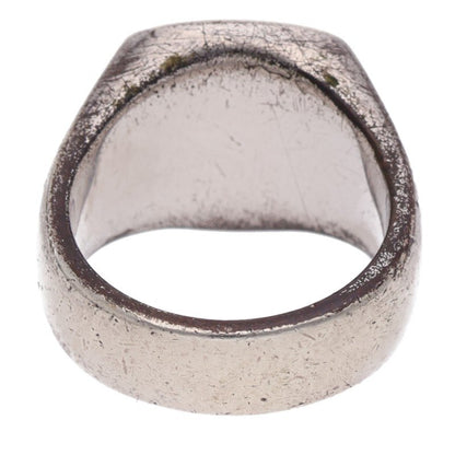 TOM WOOD Cushion Satin Silver Ring Size JP 11