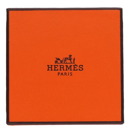 HERMES Croisette Silver Ring Size 52