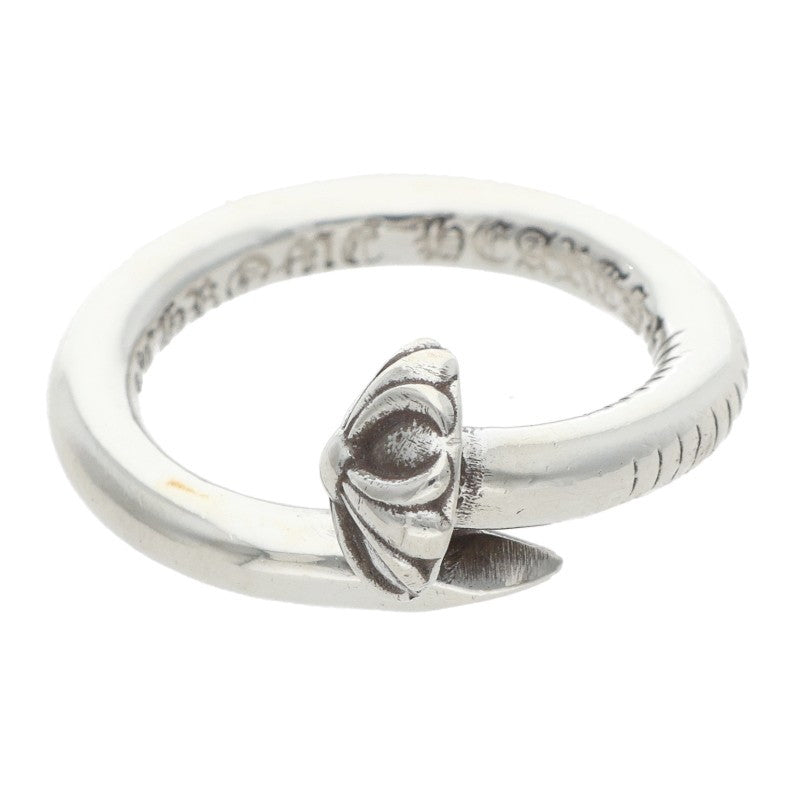 Chrome Hearts NAIL CRSBALL Silver Ring Size JP 10