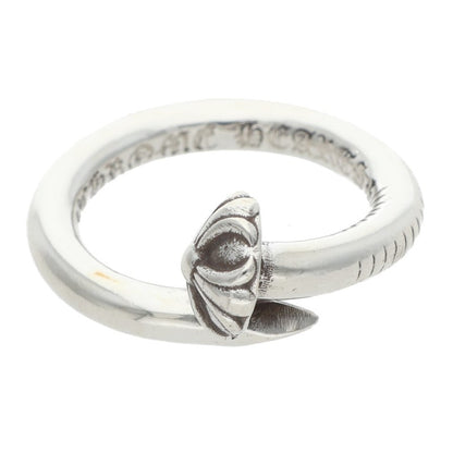 Chrome Hearts NAIL CRSBALL Silver Ring Size JP 10