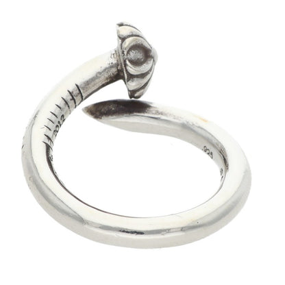 Chrome Hearts NAIL CRSBALL Silver Ring Size JP 10