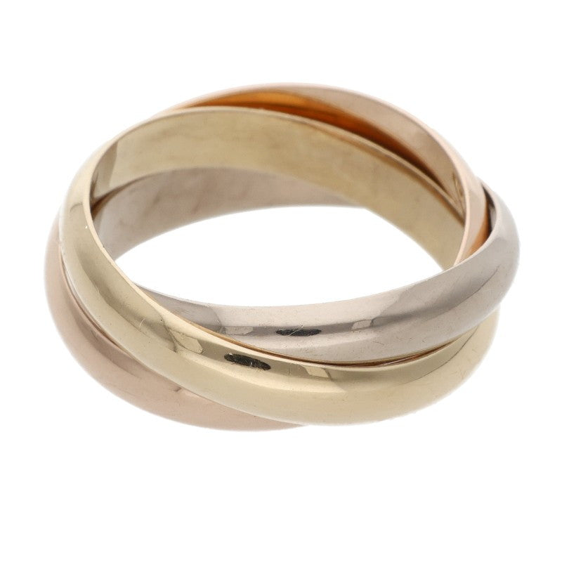Cartier Trinity Classic 18K Multi-Gold Ring Size JP 13