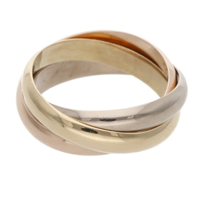 Cartier Trinity Classic 18K Multi-Gold Ring Size JP 13