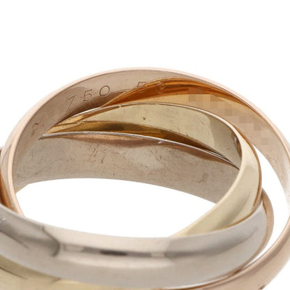 Cartier Trinity Classic 18K Multi-Gold Ring Size JP 13