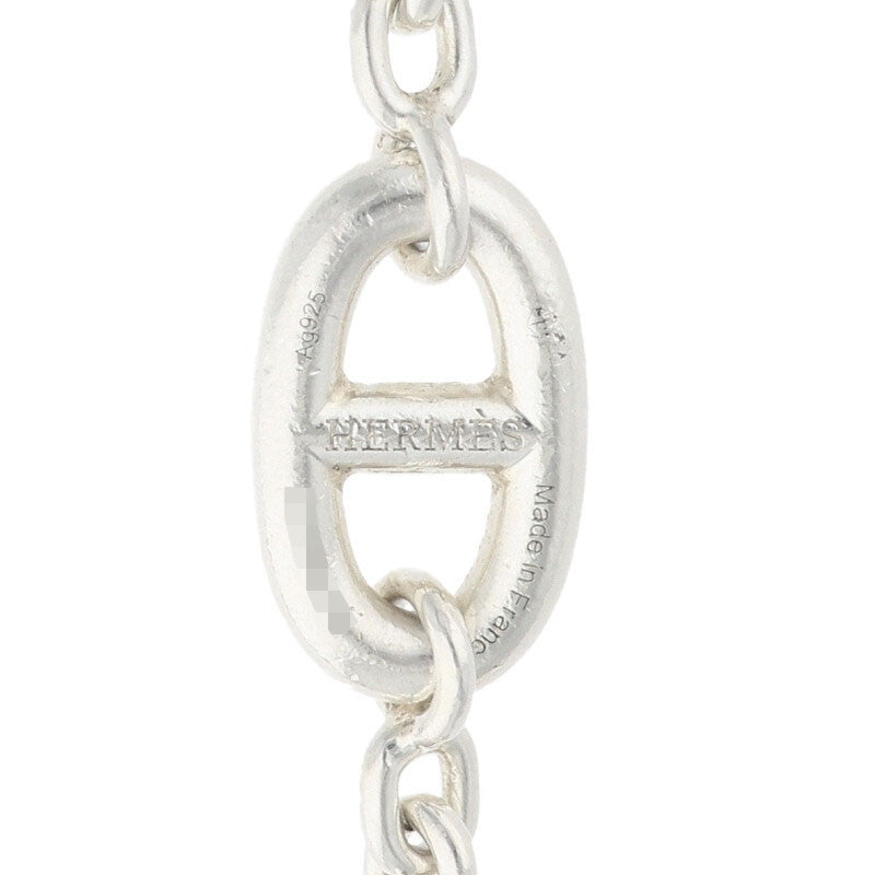 HERMES Farandole Sterling Silver Long Necklace Size ONE SIZE