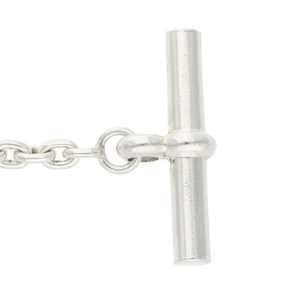 HERMES Farandole Sterling Silver Long Necklace Size ONE SIZE