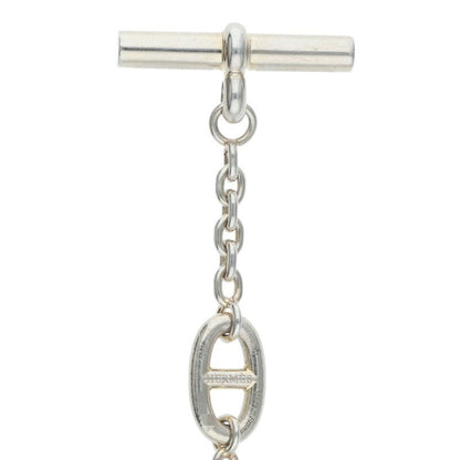 HERMES Farandole Sterling Silver Long Necklace Size ONE SIZE