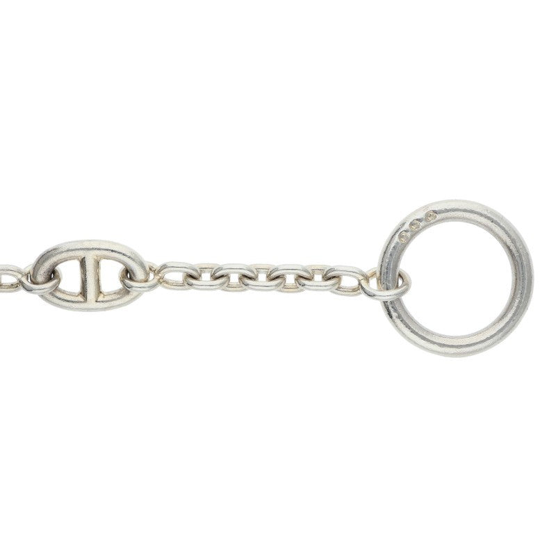 HERMES Farandole Sterling Silver Long Necklace Size ONE SIZE