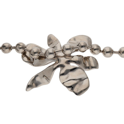 ACNE STUDIOS Atalflower Ball Chain Choker Size ONE SIZE