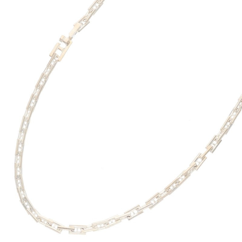 HERMES Hercules Sterling Silver Necklace Size ONE SIZE