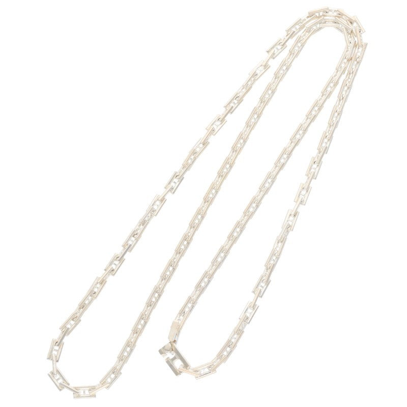 HERMES Hercules Sterling Silver Necklace Size ONE SIZE