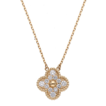 VANCLEEF & ARPELS Vintage Alhambra K18YG Size ONE SIZE