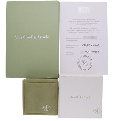 VANCLEEF & ARPELS Vintage Alhambra K18YG Size ONE SIZE