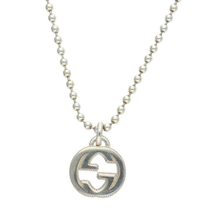 GUCCI Interlocking G Ball Chain Sterling Size ONE SIZE