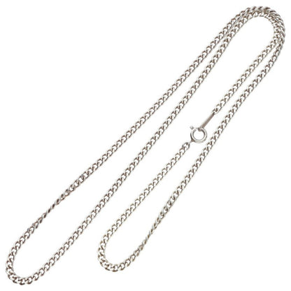 I'M OK Sterling Silver Small Flat Chain Necklace Size 50CM