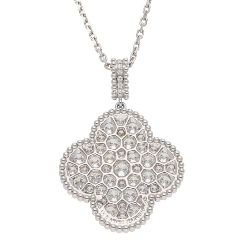 VANCLEEF & ARPELS Magic Alhambra Pave Diamond Size ONE SIZE