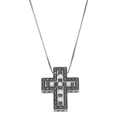 DAMIANI Belle Epoque S K18WG Black Diamond Size ONE SIZE