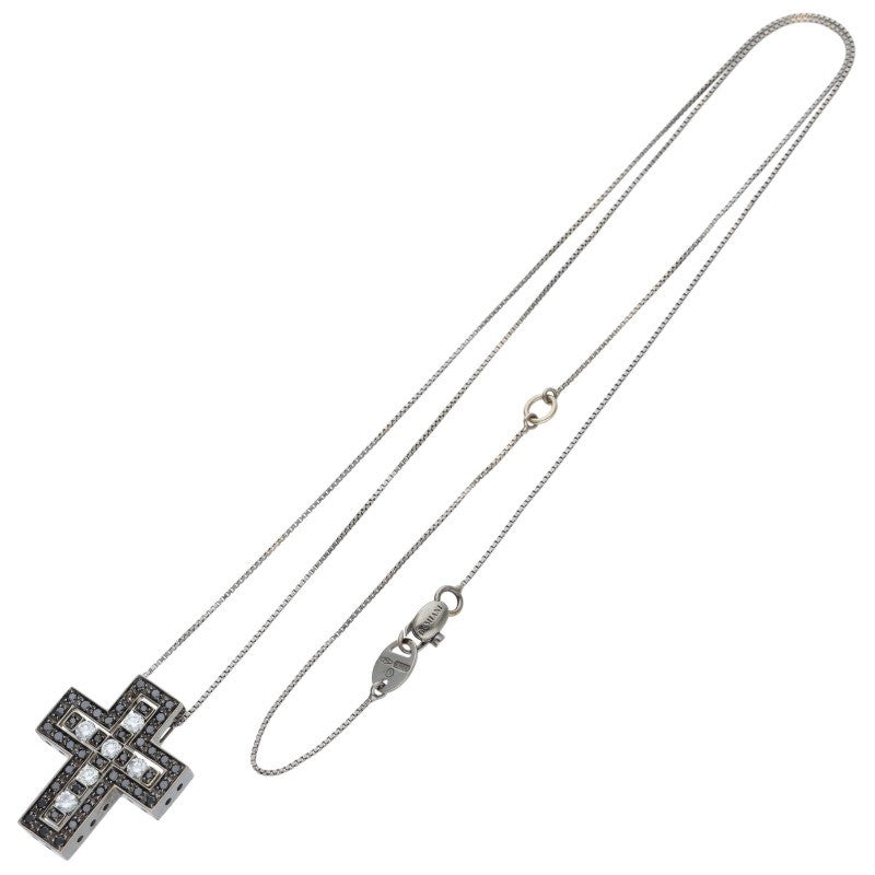 DAMIANI Belle Epoque S K18WG Black Diamond Size ONE SIZE