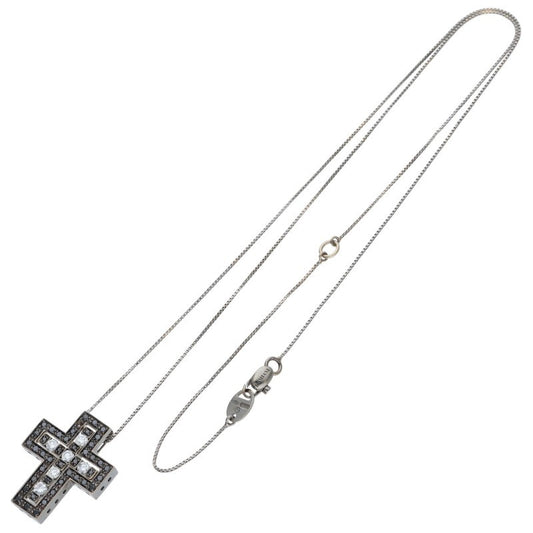 DAMIANI Belle Epoque S K18WG Black Diamond Size ONE SIZE