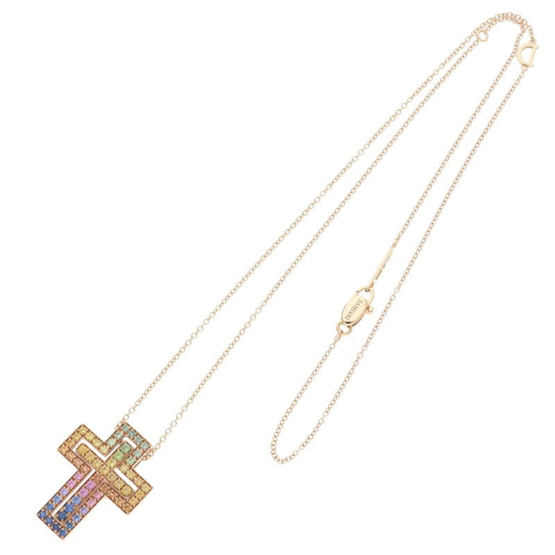 DAMIANI Belle Epoque M K18PG Rainbow Sapphire Size ONE SIZE