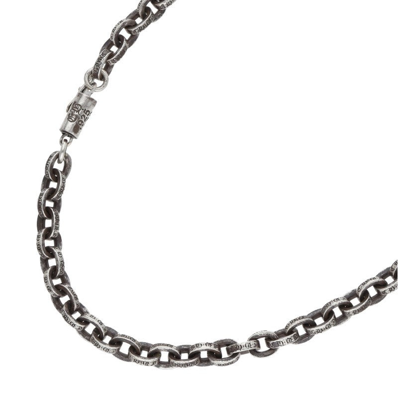 Chrome Hearts Sterling Silver Chain Necklace Size 18INCH