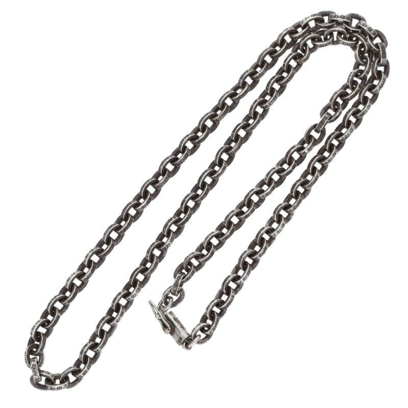 Chrome Hearts Sterling Silver Chain Necklace Size 18INCH