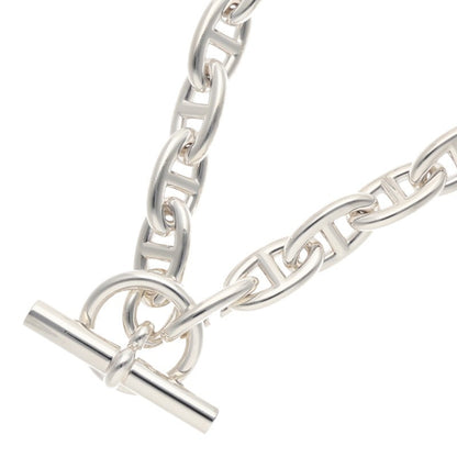 HERMES Chaine d'Ancre Sterling Silver Choker Size ONE SIZE