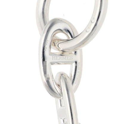 HERMES Chaine d'Ancre Sterling Silver Choker Size ONE SIZE