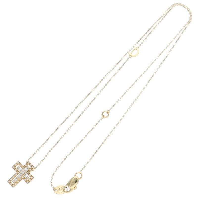DAMIANI Belle Epoque 18K Yellow Diamond Necklace Size XXS