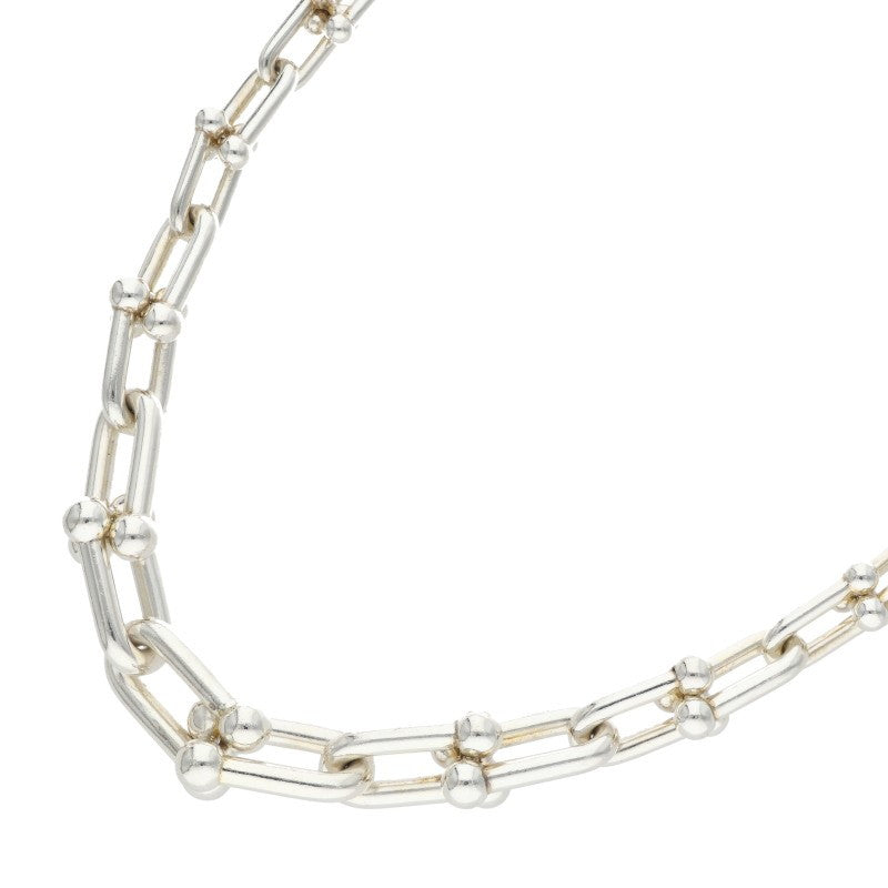 TIFFANY&Co. HardWear Graduated Silver Necklace Size 18INCH