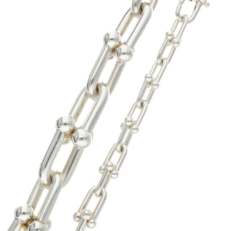 TIFFANY&Co. HardWear Graduated Silver Necklace Size 18INCH