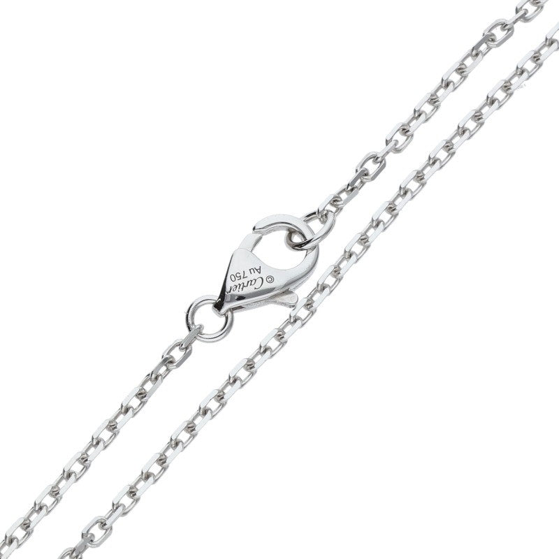 Cartier LOVE NECKLACE 18K WG Pave Diamond Necklace