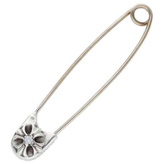 Chrome Hearts Large Safety Pin 1 Diamond Size ONE SIZE