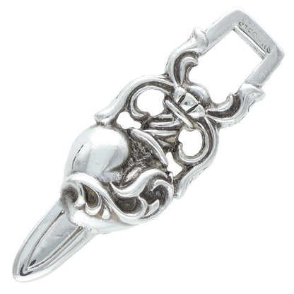Chrome Hearts Dagger Heart Pendant Sterling Size ONE SIZE