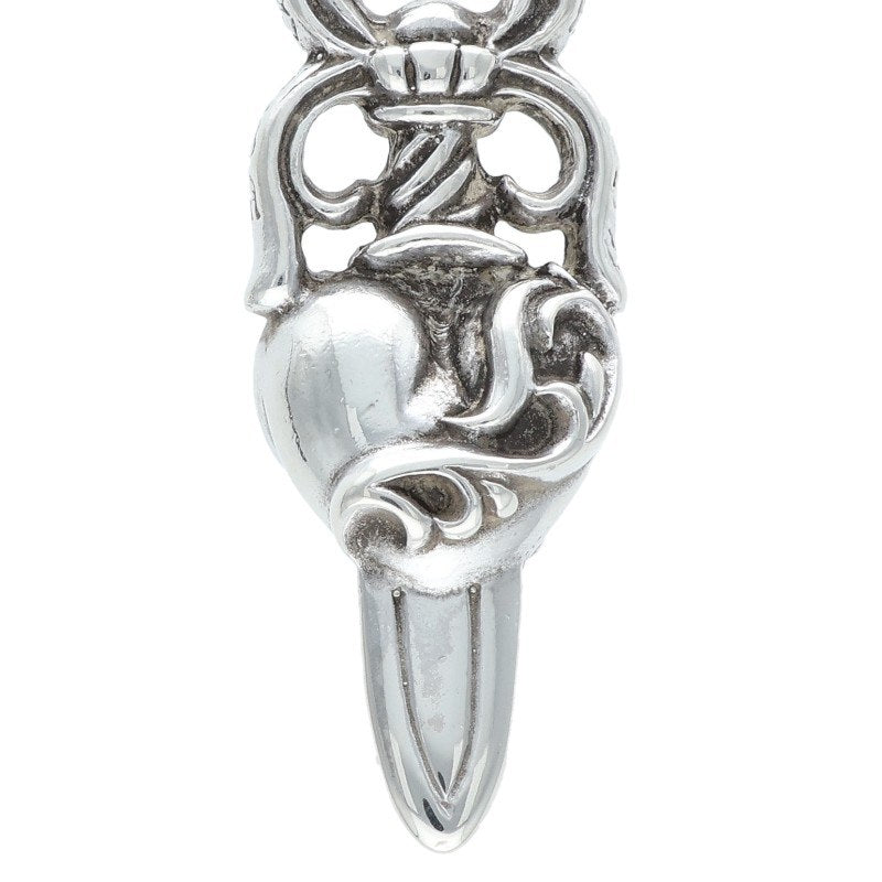 Chrome Hearts Dagger Heart Pendant Sterling Size ONE SIZE