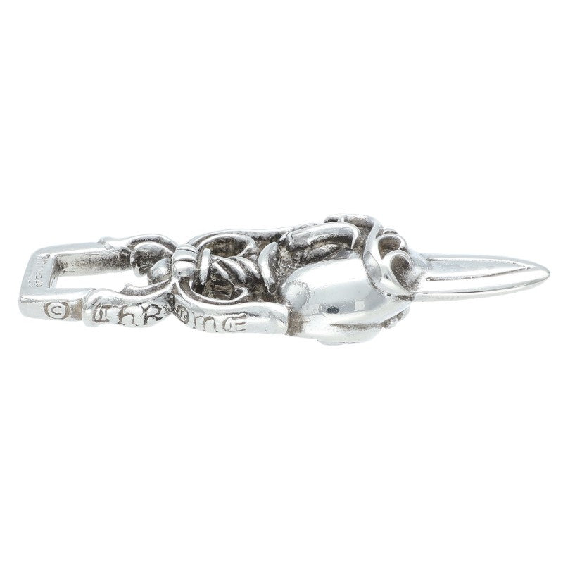 Chrome Hearts Dagger Heart Pendant Sterling Size ONE SIZE