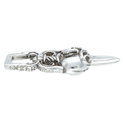 Chrome Hearts Dagger Heart Pendant Sterling Size ONE SIZE