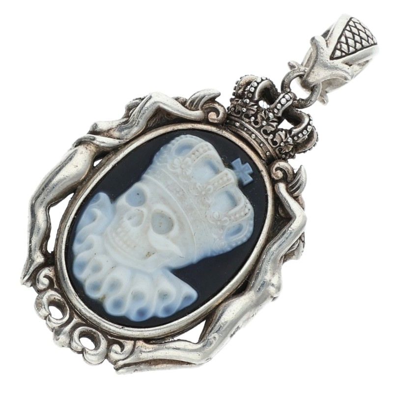 JustinDavis Mighty Thunder Cameo Agate Size ONE SIZE