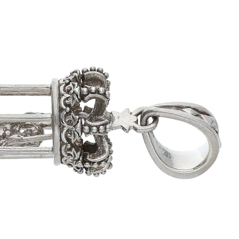 JustinDavis Caged Diva Zirconia Sterling Size ONE SIZE