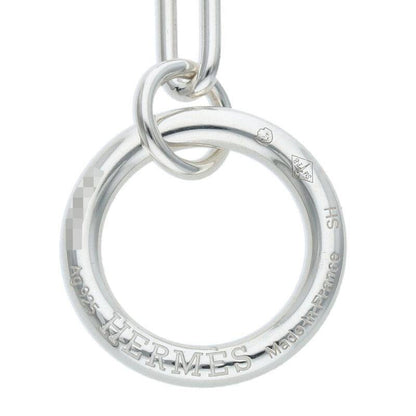 HERMES Chaine d'Ancre Punk Sterling Silver Size ONE SIZE
