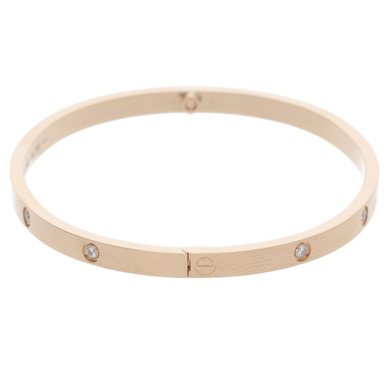 Cartier LOVE BRACELET SM K18PG 10P Diamond Size ONE SIZE