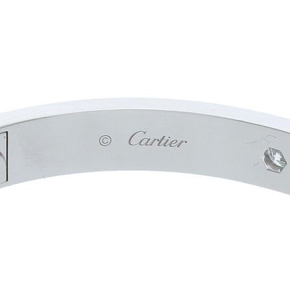Cartier LOVE BRACELET K18WG 4P Diamond Size ONE SIZE