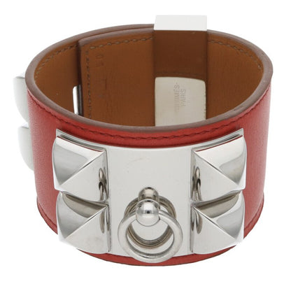 HERMES Collier de Chien R Engraved Leather Size ONE SIZE