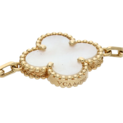 VANCLEEF & ARPELS Vintage Alhambra K18YG 5P Size ONE SIZE