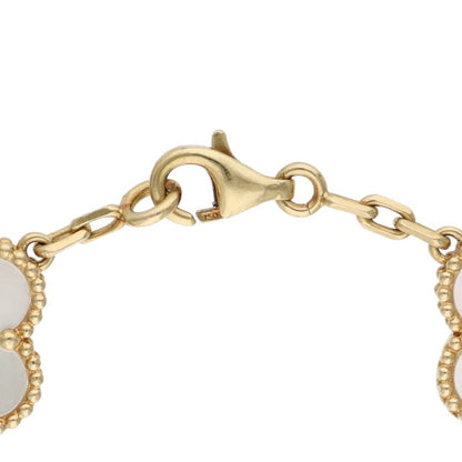 VANCLEEF & ARPELS Vintage Alhambra K18YG 5P Size ONE SIZE