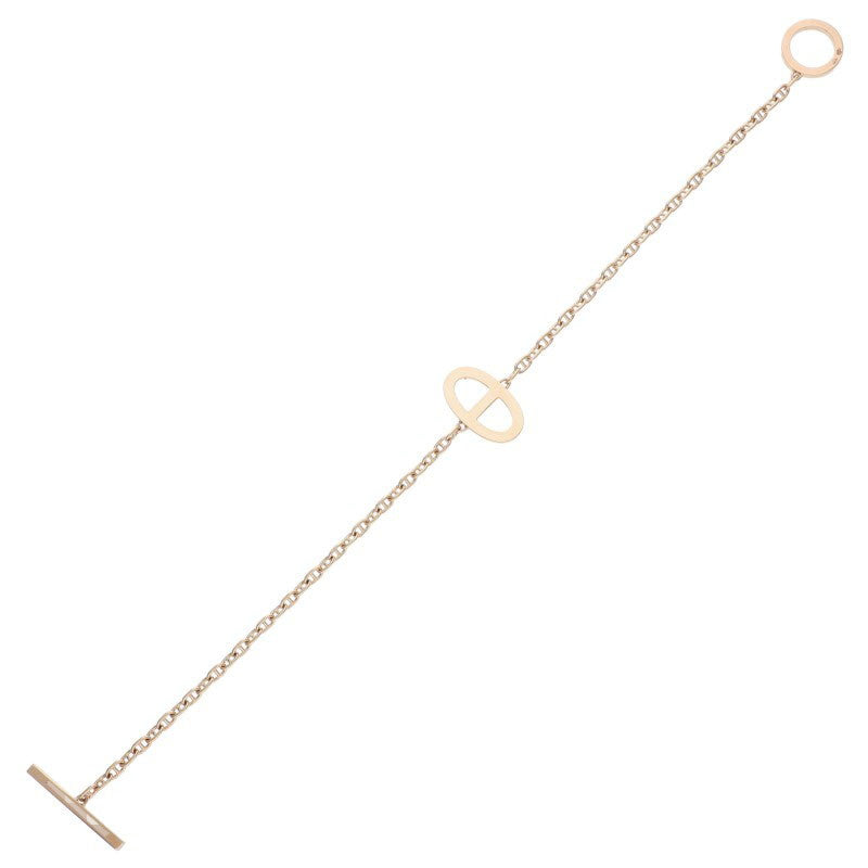 HERMES Chaine d'Ancre Contour K18PG Diamond Size ONE Multi