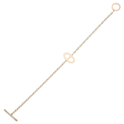 HERMES Chaine d'Ancre Contour K18PG Diamond Size ONE Multi