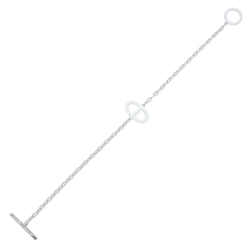 HERMES Chaine d'Ancre Contour K18WG Diamond Size ONE SIZE
