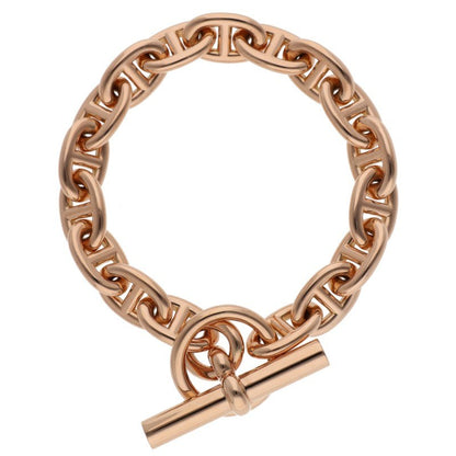HERMES Chaine d'Ancre PM 18K Pink Gold Size ONE SIZE