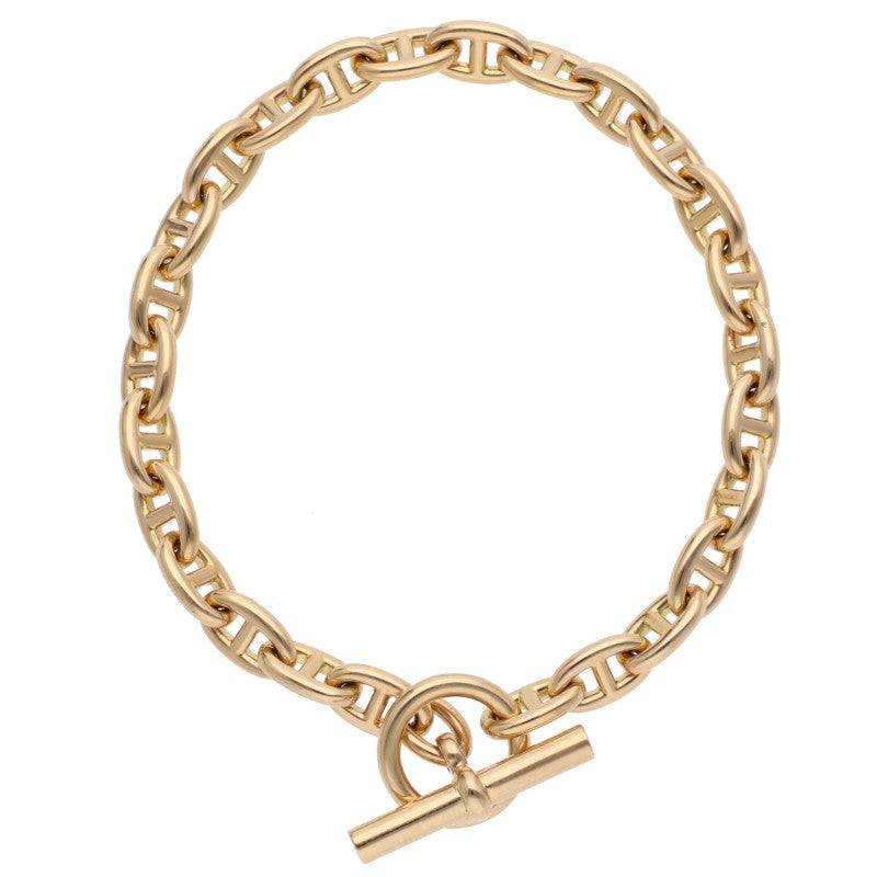 HERMES Chaine d'Ancre TPM K18YG Bracelet Size ONE SIZE